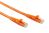 Techtronic CAT 6 Network Patch Cable - RJ45-RJ45 - 15m, Orange