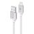 Alogic USB To Lightning Cable - Charge & Sync (Apple Certified Under MFI) - 2M - Silver