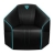 ThunderX3 US5 Sofa For Gamers - Black/Cyan