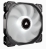 Corsair Air Series AF120 LED (2018) White 120mm Fan Single Pack - 120mmx25mm, Hydraulic Bearing, 1400RPM, 52CFM, 26dBA