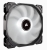 Corsair Air Series AF140 LED (2018) White 140mm Fan Single Pack - 140mmx25mm, Hydraulic Bearing, 1150RPM, 62CFM, 26dBA