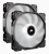 Corsair Air Series AF140 LED (2018) White 140mm Fan Dual Pack - 140mmx25mm, Hydraulic Bearing, 1150RPM, 62CFM, 26dBA