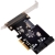 SilverStone SST-ECU01 Expansion Cards - PCIe2.0(2), 19pin connectors(4 ports) - Low Profile