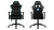 AeroCool ThunderX3 RC3 Gaming Chair - Black/Cyan Butterfly Mechanism, 50mm Nylon Caster, 350mm Metal Base, Class 4, 80mm Gas Lift, Leatherette With Carbon Pattern