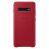 Samsung Leather Cover - To Suits Galaxy S10+ - Red