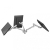 Atdec STS10S Systema Triple Monitor Stand - With Arm & Desk Mount - Up to 34