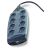 Belkin 8-Way Surge Protector (2m Cord) + TEL + AV - F9G823AU2M-GRY