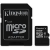Kingston 16GB Micro SDHC w. SD Adapter - Class 10
