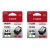 Canon PG645XLCL646CPXL Black + Colour Ink Tank Combo Pack To Suit MG2560 - High Yield