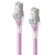 Alogic 10GbE Shielded CAT6A LSZH Network Cable - 0.5m - Pink