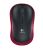 Logitech M185 Wireless Mouse - Red High Performance, Advanced 2.4GHz Wireless Connectivity, Plug And Forget Nano Receiver, USB receiver, Reliable wireless