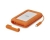 LaCie 1000GB (1TB) Rugged Thunderbolt/USB-C Portable Drive - Thunderbolt/Type C, Orange 1000GB (1TB) 2.5