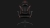 AeroCool AER-RC3-HEX Gaming Chair - Black/Red Leatherette w. Carbon Pattern, Butterfly Mechanism, 350mm Metal Base, Class 4, 80mm Gas Lift, Nylon Wheels