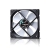 Fractal_Design Dynamic X2 GP-12 PWM Fan - 120x120x25mm Fan, LLS Bearing, 2000rpm, 87.6CFM, 32.2dBA - White Blades, Black Frame