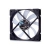 Fractal_Design Venturi HF-12 Fan - 120x120x25mm Fan, LLS Bearing, 1400rpm, 83.4CFM, 25.3dBA - White Blades, Black Corners, Black Frame