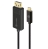Alogic Elements USB-C to DisplayPort Cable with 4K Support - Male to Male - 2m