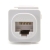 Alogic RJ45 CAT5e UTP Modular Clipsal Style Jack - White - Pack of 50 - Series Alpha