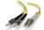 Alogic LC-ST Single Mode Duplex LSZH Fibre Cable - 09/125 OS1 - 10M