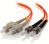 Alogic SC-ST Multi Mode Duplex LSZH Fibre Cable - 62.5/125 OM1 - 5M