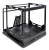 Serveredge 10RU Slide and Swivel Server Rack - Black