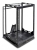 Serveredge 15RU Slide and Swivel Server Rack - Black