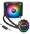 ThermalTake Water 3.0 120 ARGB Liquid Cooling - RGB LGA 2066/20113/2011, AMD FM2/FM1/AM4, 120 x 120 x 25mm, 1500 RPM, 56.45CFM, 25.8 dB-A