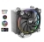 ThermalTake Riing Silent 12 RGB Sync Edition CPU Cooler Intel LGA 2066/2011-3/2011/1366/1156/1155/1151/1150/775/AMD AM4/FM2/FM1/AM3+/AM3/AM2+/AM2, 120x120x25mm Fan, 500~1500RPM, 53CFM, 22dBA