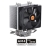 ThermalTake Contac 9 CPU Cooler Intel LGA 1366/1156/1155/1151/1150/775, AMD AM4/FM2/FM1/AM3+/AM3/AM2+/AM2, 92x92x25mm Fan, 1000~2500RPM, 40CFM, 15.8~30dBA