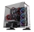 ThermalTake Core P3 Tempered Glass Snow Edition ATX Open Frame Chassis - No PSU, Black 3.5