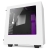 NZXT S340 ATX Mid-Tower Case - No PSU, Matte White/Purple USB3.0(2), Audio/Mic , 140mm Fan(2), 120mm Fan(2), SECC Steel, ABS Plastic, Mini-ITX, MicroATX, ATX