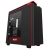 NZXT H440 Mid Tower Case - No PSU, Matte Black/Red USB2.0(2), USB3.0(2), Audio, 120mm(3), 140mm(2), Steel/Plastic, Mini-ITX
