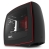 NZXT Manta Mini-Tower SFF Case - No PSU, Black/Red USB3.0, Audio, 120mm(2), 140mm(2), Steel, Mini-ITX