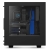 NZXT S340 Mid Tower Case - No PSU, Black/Blue USB3.0(2), Audio, 120mm(2), 140mm(2), Steel/Plastic, ATX