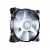 CoolerMaster JetFlo White Led Cooling Fan - 120x120x25mm Fan, POM Bearing, 800-2000rpm, 95CFM, 12~36dBA