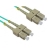 LinkBasic Single Mode OS1 LSZH Duplex SC-LC Fibre Optic Patch Cord - 3m