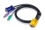 ATEN 2L-5202P1 PS/2 KVM Cable w. 3 in 1 SPHD - 1.8m