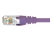 Cabac PLC6PU1 Patch Lead CAT6 - 1m, Purple