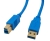 Cabac H40USB3AMBM2 USB3.0 Cable - Type A-Male to Type B-Male - 2m, Gold/Blue
