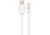 Klik 25cm Apple Lightning to USB Sync/Charge Flat Cable, White