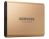 Samsung 1000GB (1TB) T5 Portable SSD - Rose Gold - USB3.1 Type-CUp to 540MB/s, Password Security