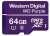 Western_Digital WDD064G1P0A Purple MicroSD Card - 64GB Up to 100MB/s Read, Up to 60MB/s Write