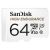 SanDisk 64GB High Endurance microSDHC Memory Card - UHS-I, C10, U3, V30Up to 100MB/s Read, 40MB/s Write with SD Adaptor