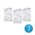 Ubiquiti UniFi InWall HD Hard Cover Skin Casing – Marble Design – 3-Pack