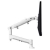 Atdec AWMS-DB-F-W-K AWM Single Monitor Arm Solution - 618mm Dynamic Arm, 0-9 kg, Single Base, F Clamp - White