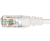 HyperTec CAT6 RJ45 LAN Ethenet Network White Patch Lead - 1M, White