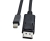HyperTec Mini Display Port to DP Male-Male Cable - 3M, Black