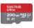 SanDisk 200GB Ultra microSD UHS-I Memory Card - C10, A1, A1, Up to 100MB/s - No Adapter
