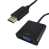 Shintaro DisplayPort (DP) Male to VGA Female Adapter