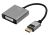 Klik 20cm DisplayPort Male to Single Link DVI-D Female Adapter