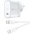 Belkin 27W USB-C Quick Charge 4+ Home Charger with USB-C Cable, Silver